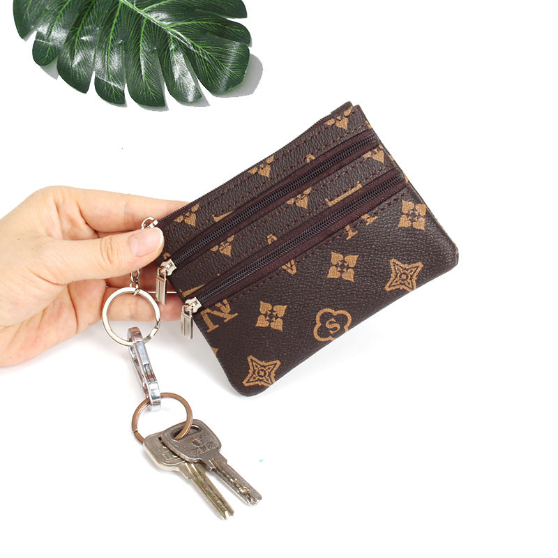 Classic Charming Mini Portable Small Printed Coin Purses