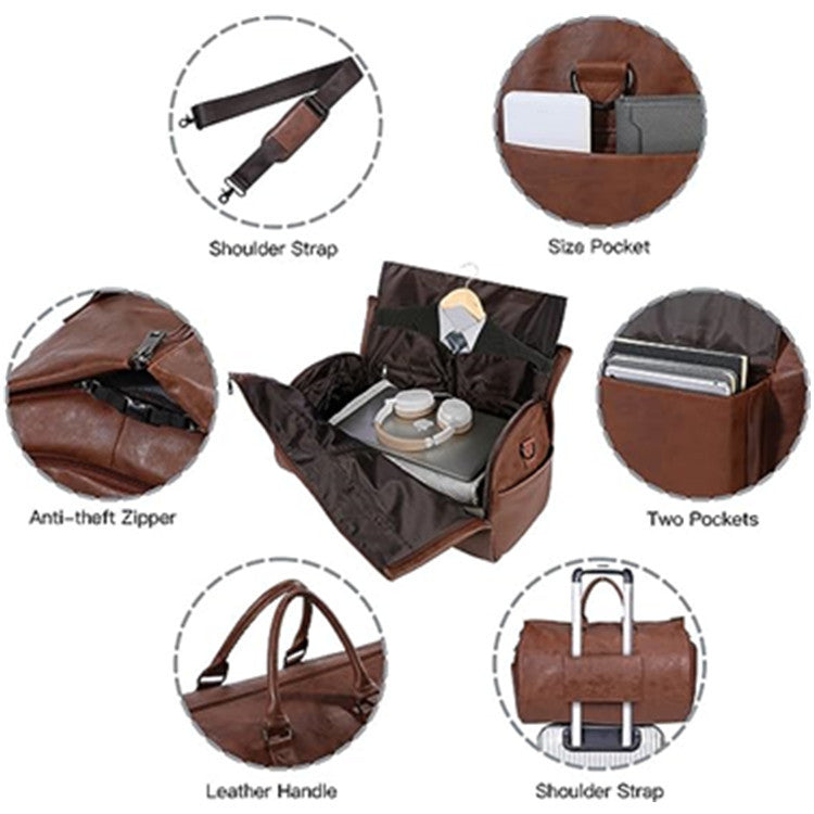 Convertible Clothing Carry-on Hanging Suitcase Suit Travel Bags