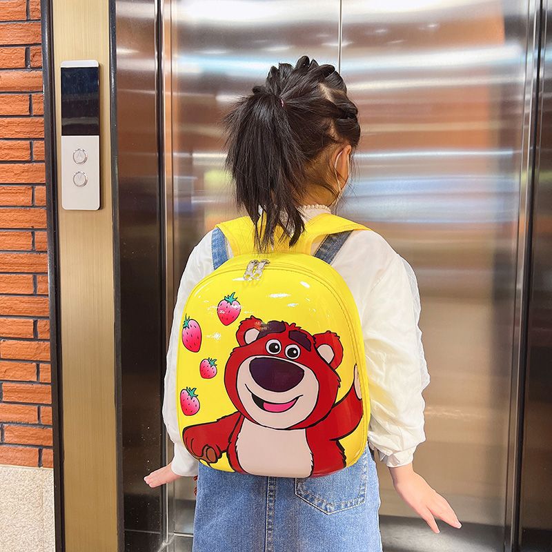 Children's Boy Duck Cute Hardshell Strawberry Bear Kindergarten School Bags