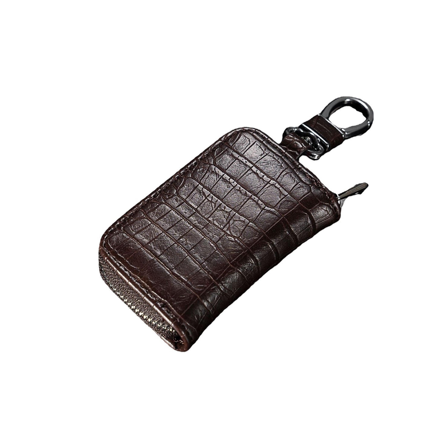 Men's Crocodile Pattern For Car Fan Business Key Bags