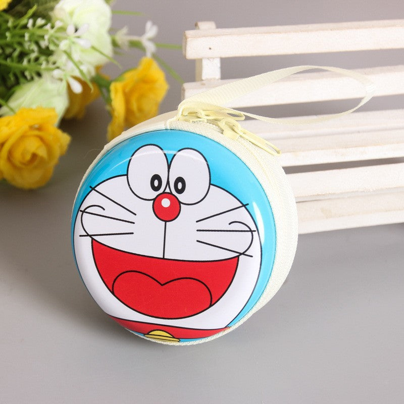 Mini Round Zipper Rabbit Storage Earphone Purses