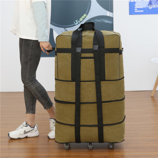 Air Consignment Canvas Large Capacity Moving Travel Bags