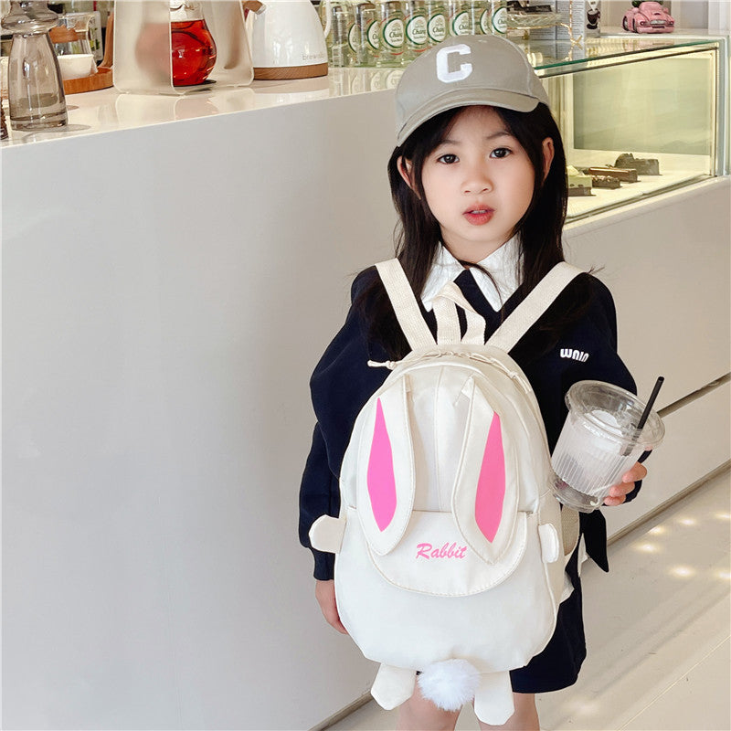 Children's Fashion Small Cartoon Cute Bunny Children's Backpacks