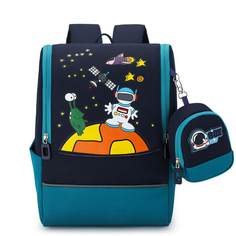 Children's Cartoon Primary Year-old Space Series Lightweight Elementary School Students' Schoolbags