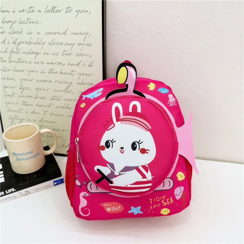 Children's Fashion Bunny Small Class Spine Protection Children's Backpacks