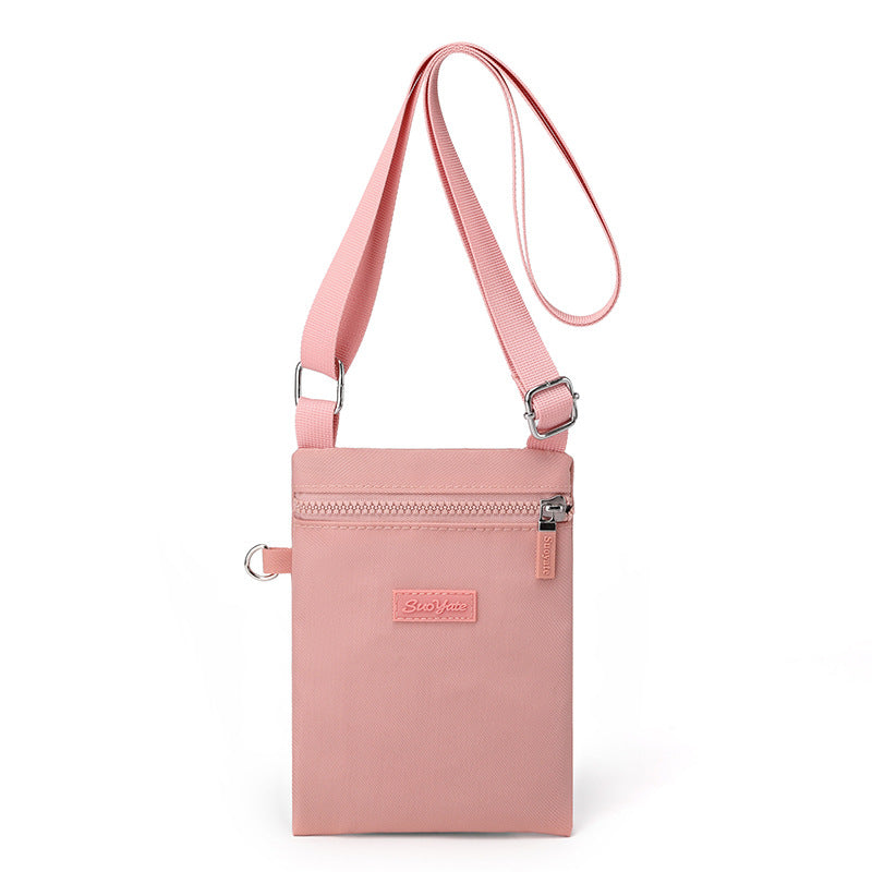 Women's Mobile Mini Small Korean Style Nylon Crossbody Bags