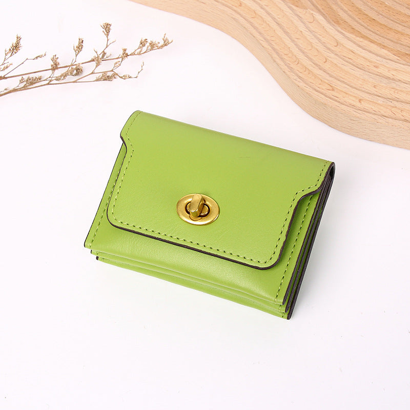 Women's Off Short Style Minority Simple Ladies Wallets