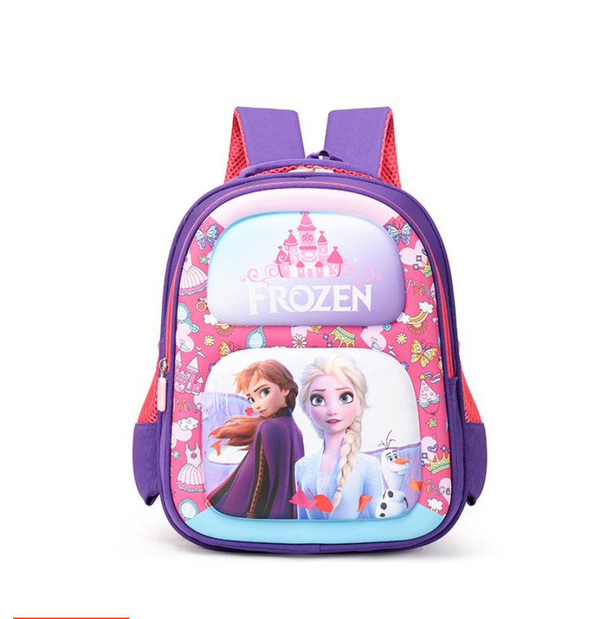 Spring Boys Cute Cartoon Large Capacity Elementary School Students' Schoolbags