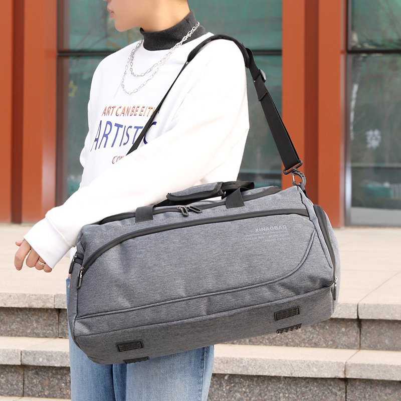 Men's Dry Wet Separation Warehouse Independent Shoe Travel Bags