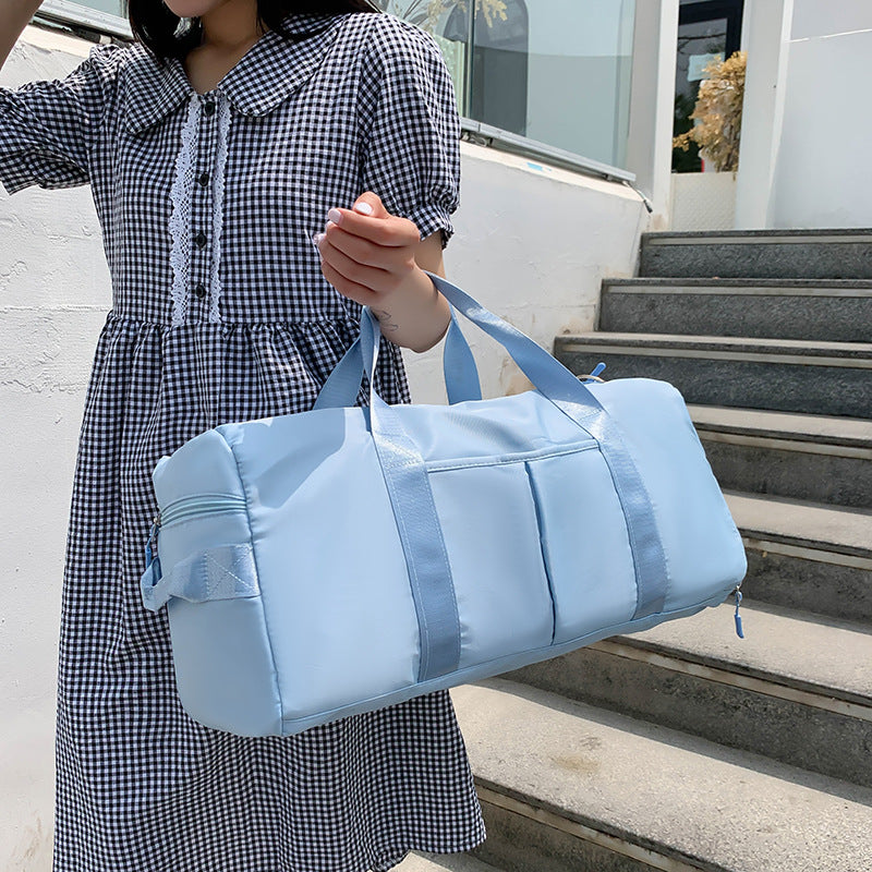 Pochette à chaussures indépendante, grands sacs de voyage de yoga imprimables