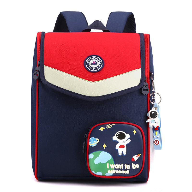 Cartoon Boy Large Capacity For Class Kindergarten School Bags