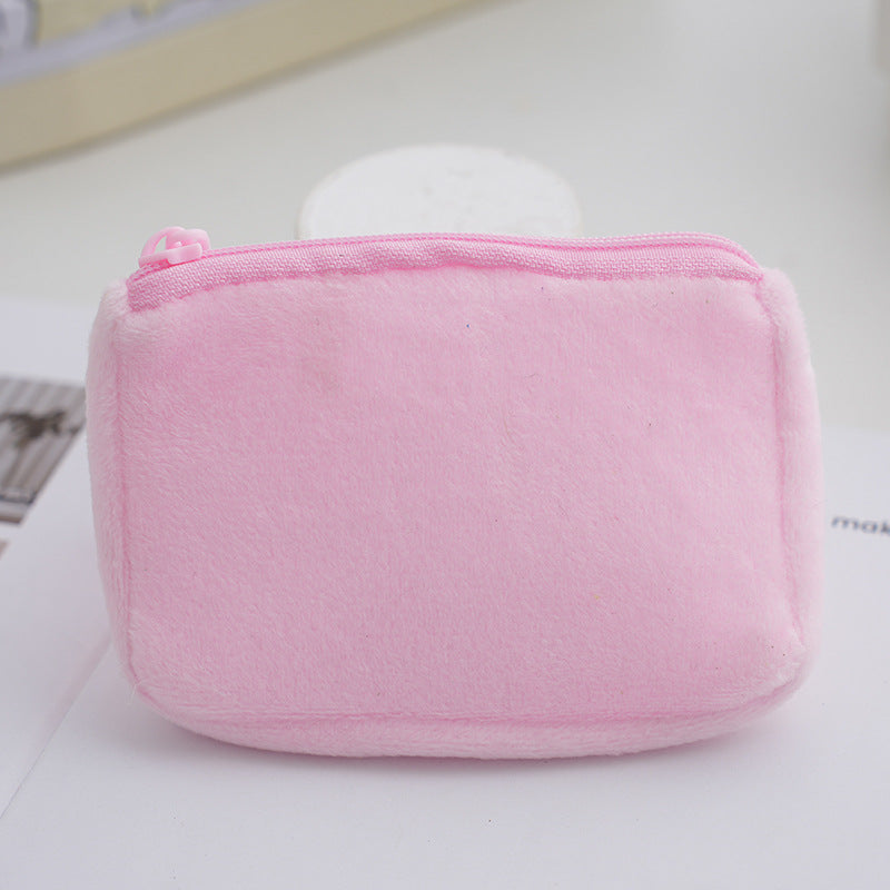 Children's Plush Square Cute Pudding Dog Cat Bags