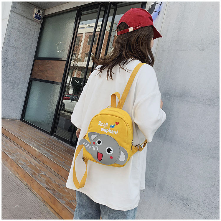 Children's Unique Boys Canvas Cartoon Cute Bags