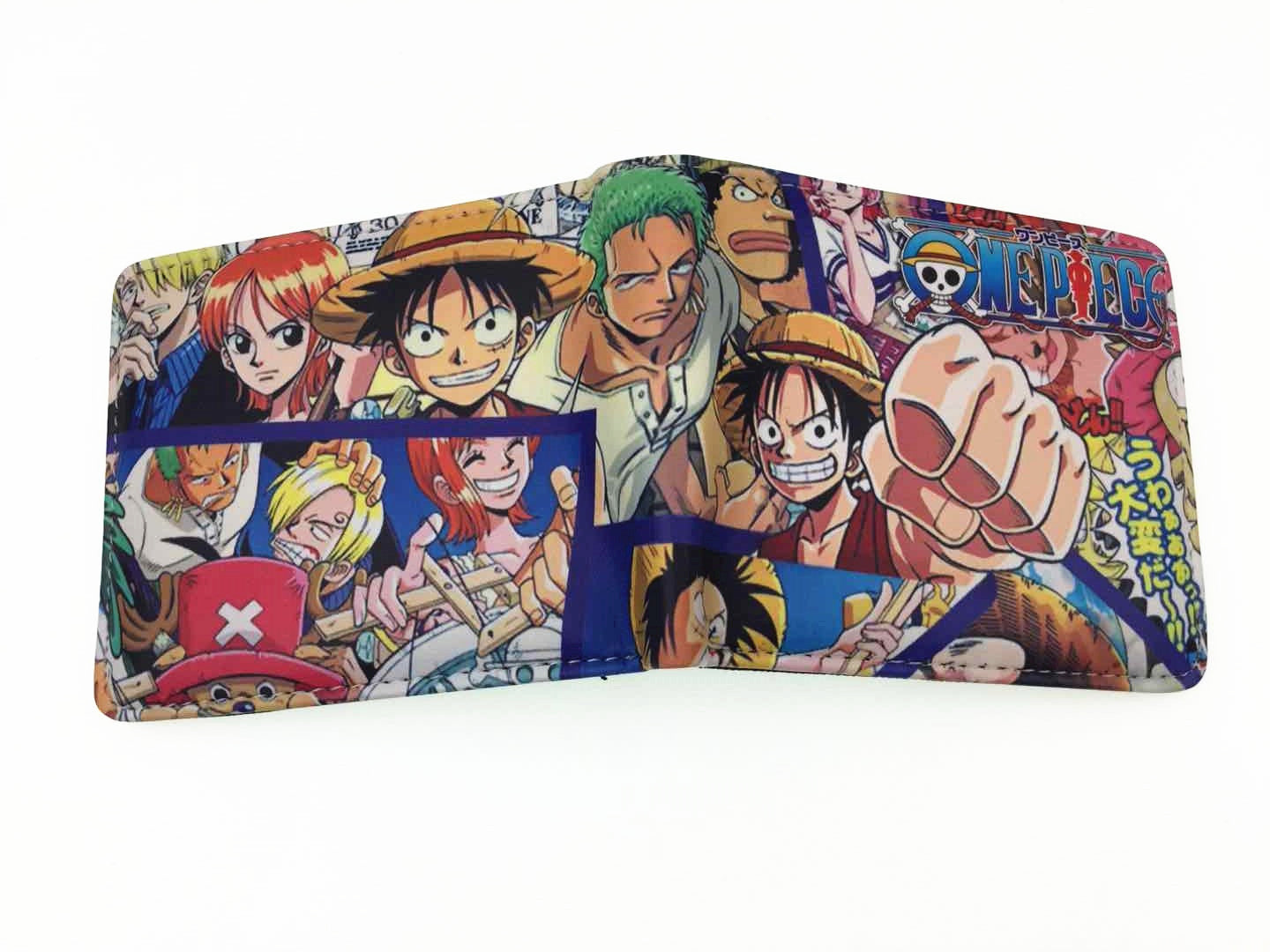 Piece Anime Peripheral Short Trendy Unique Ladies Wallets