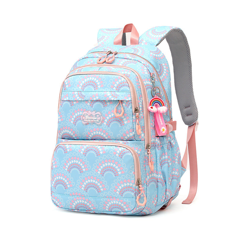 Natural Fish Primary Large Capacity Camouflage Elementary School Students' Schoolbags