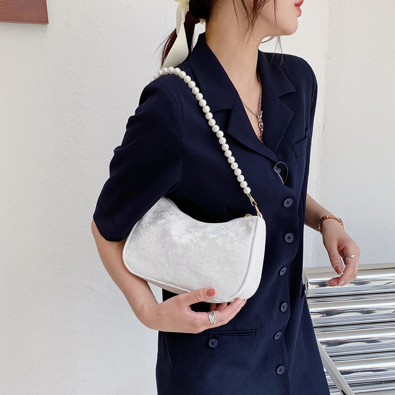 Women's Popular Fashion Korean Style Pearl Hand Shoulder Bags