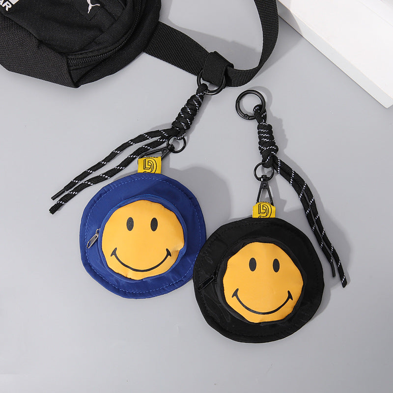 Mini pendentif imprimé pour écouteurs, sacs de rangement portables pour clés