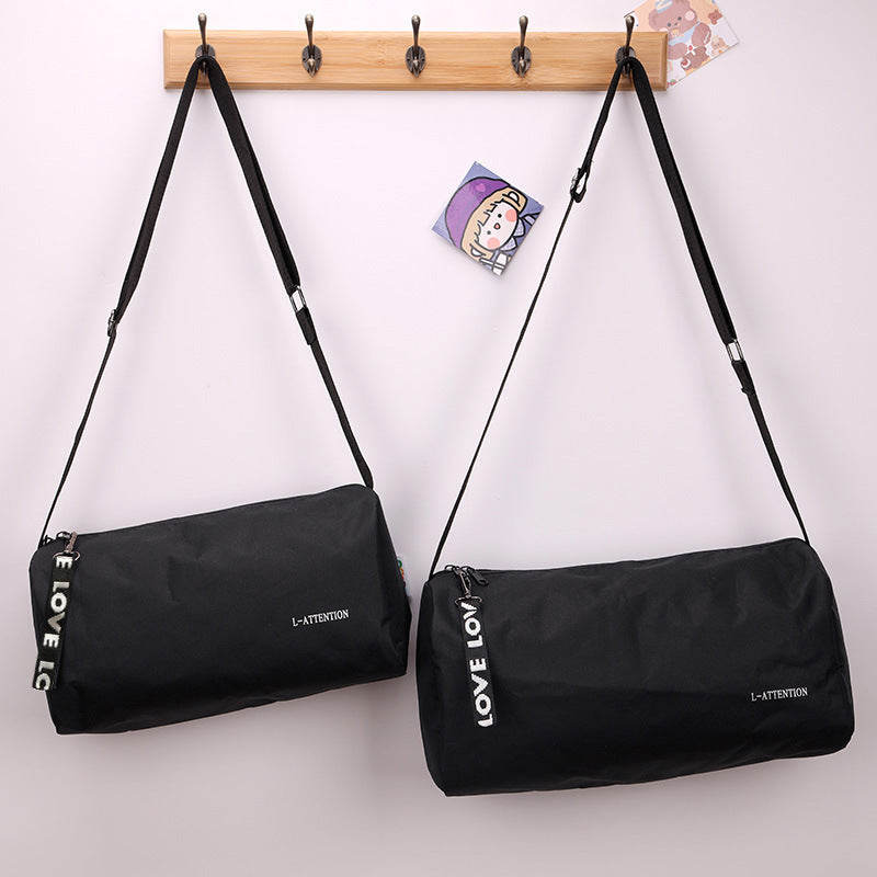 Women's & Men's & Storage Simple Fitness Yoga Solid Travel Bags