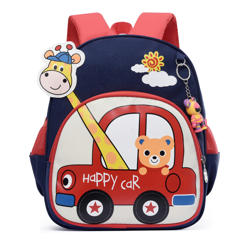 Children's Cute Cartoon Years Old Boys Lightweight Kindergarten School Bags