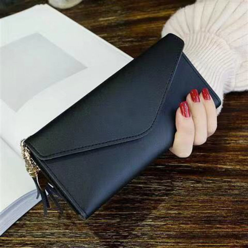 Women's Large Capacity Mobile Korean Style Soft Ladies Wallets