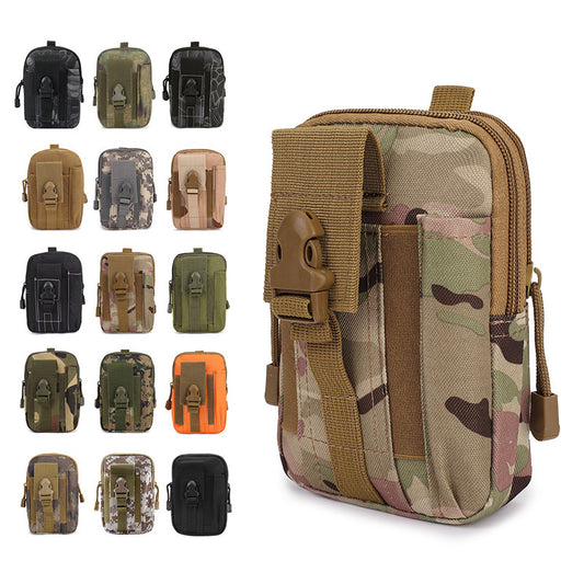 Men's Multifunctional Running Climbing Camouflage Waterproof Mobile Sports Backpacks