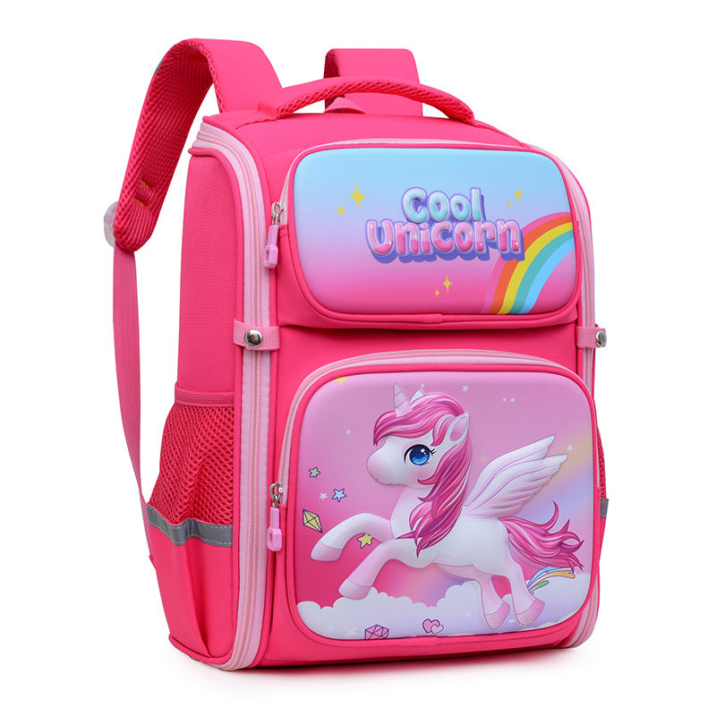 Children's Clow Cartoon Cute Boys Primary Elementary School Students' Schoolbags