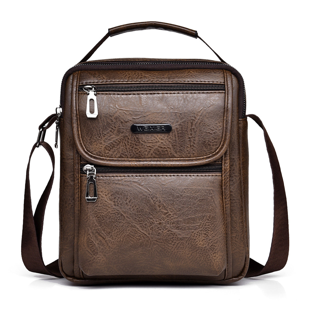 Beautiful Men's Carry-on Portable Retro Tote Men's Shoulder Bags