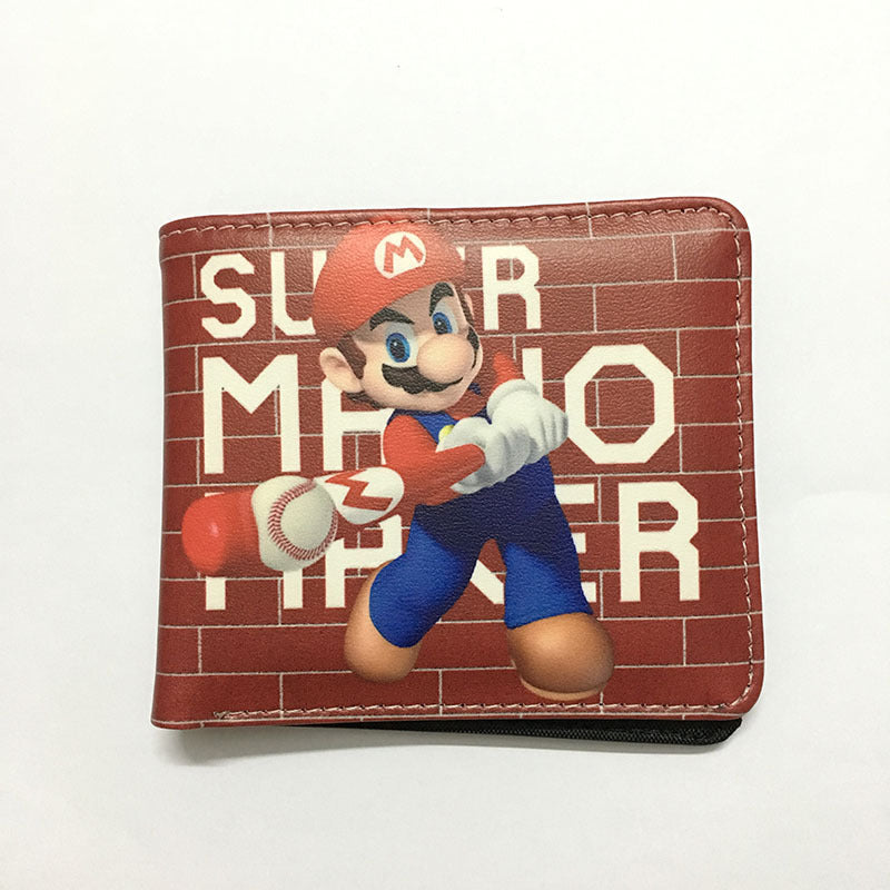 Women's & Men's & Mary Short Fashion Trend Mario Ladies Wallets