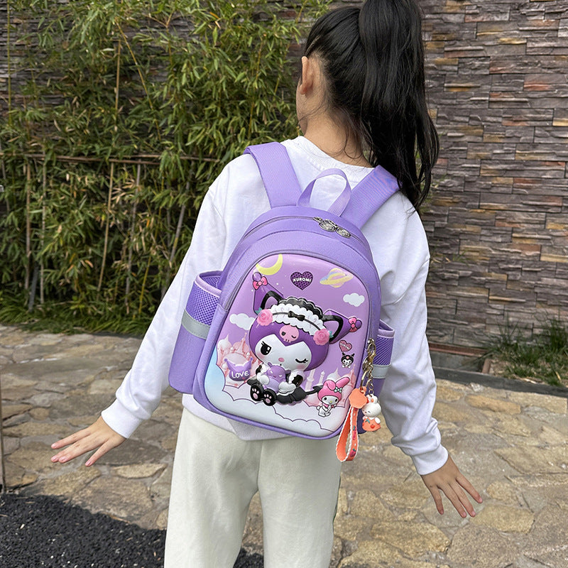 Children's Boys Cute Anime Cartoon Large Class Backpacks