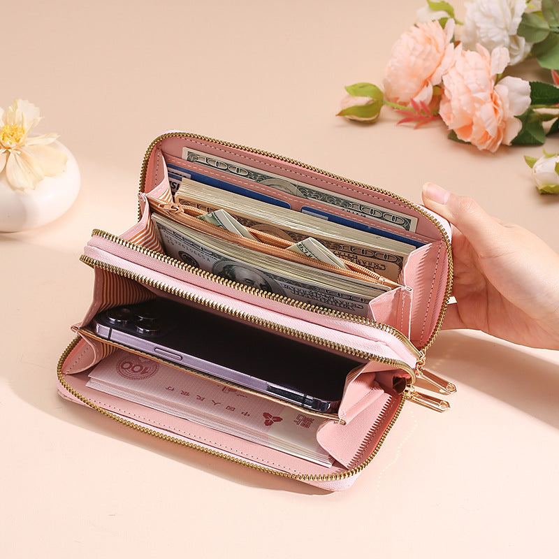 Women's Long Large Capacity Fashion High Sense Ladies Wallets