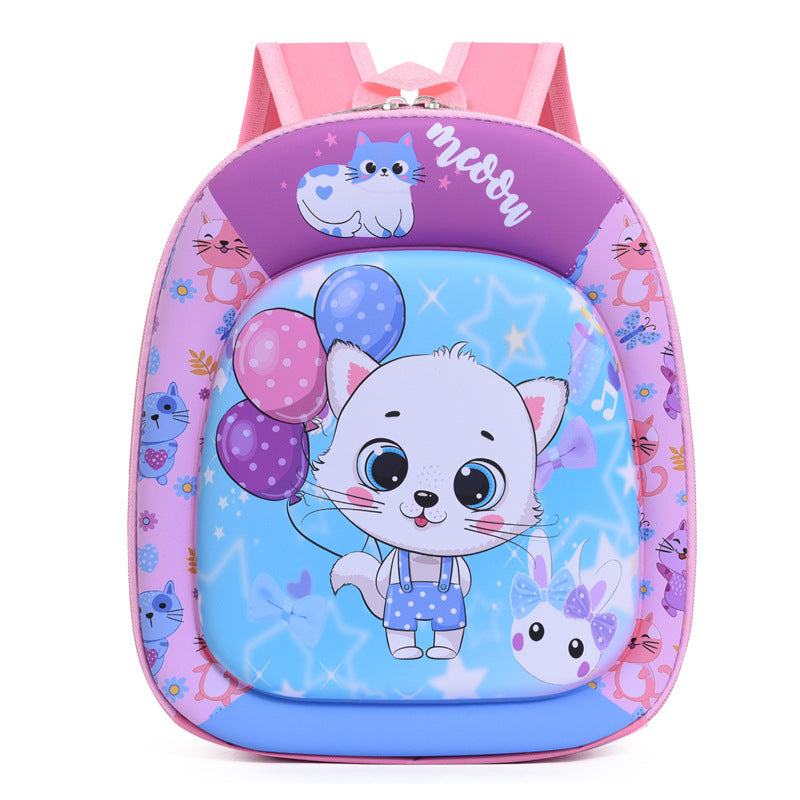 Children's Hard Shell Clow Year-old Lightweight Cartoon Kindergarten School Bags