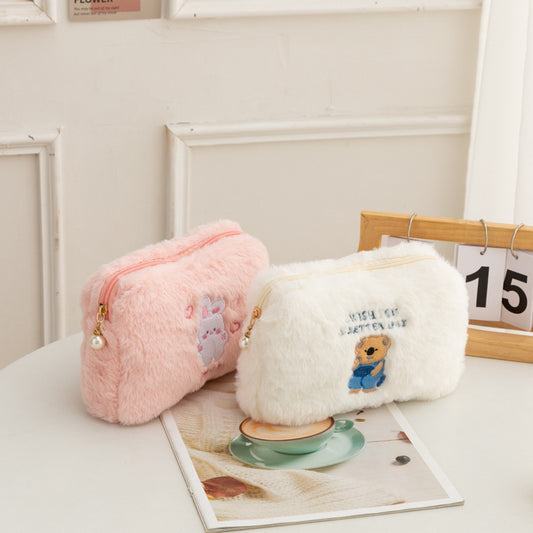 Cute Bear Portable Storage Wash Large Cosmetic Bags