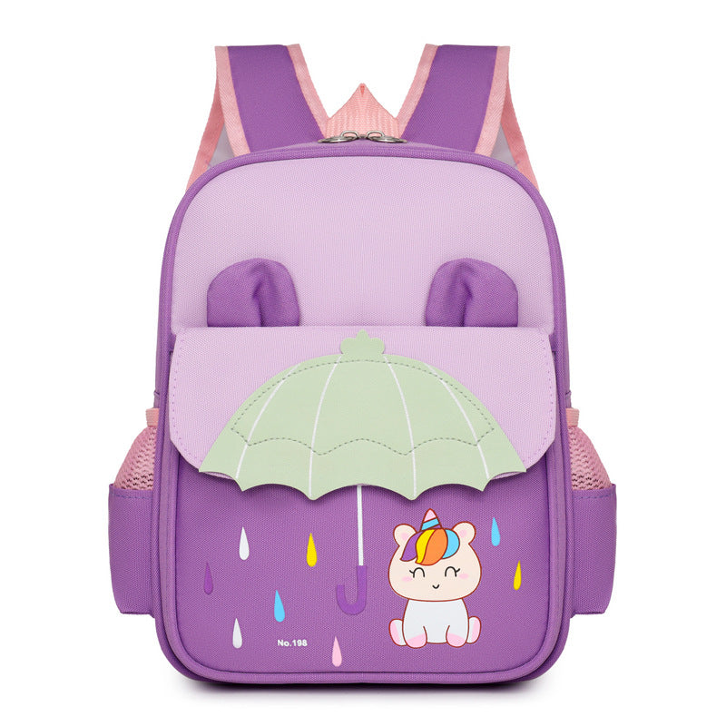 Primary Cartoon Cute Super Burden Reduction Elementary School Students' Schoolbags