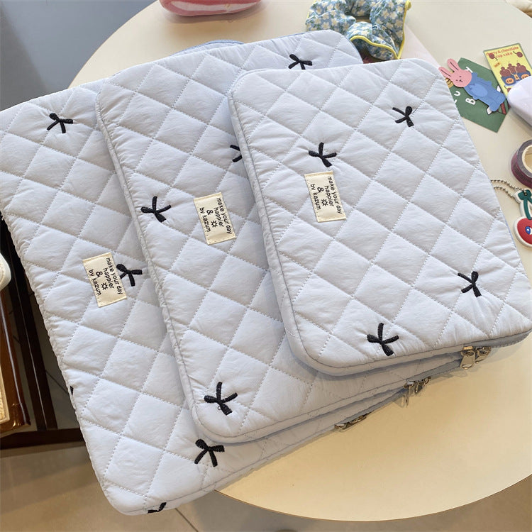 Computer Storage Cute Diamond Embroidered Notebook Bags