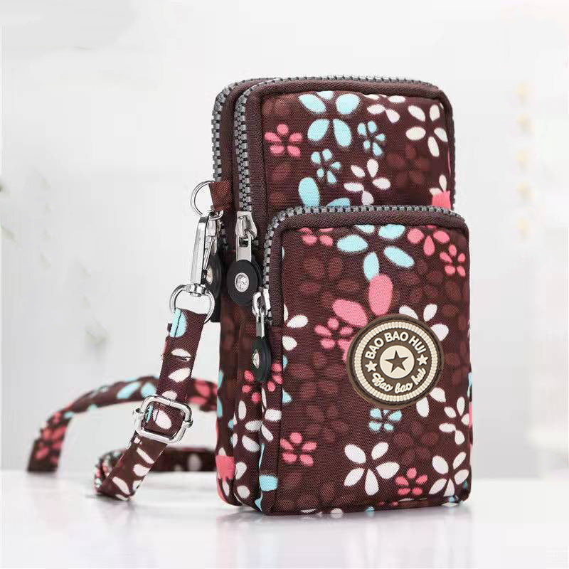 Women's Small Vertical Versatile Mini Halter Change Phone Bags