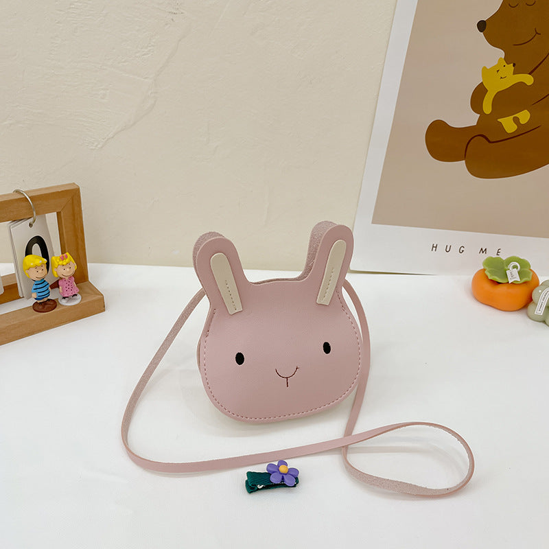 Décoration de lapin, petits sacs à bandoulière pour enfants, petit garçon de dessin animé