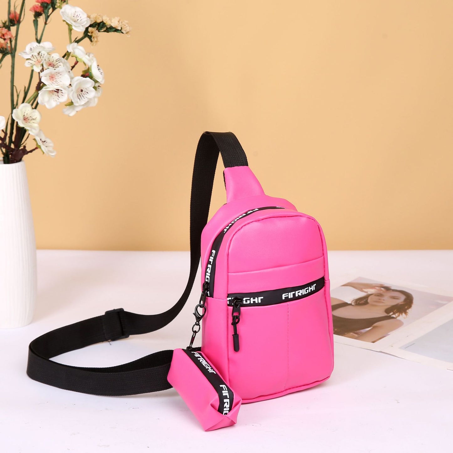 Women's Change Packet Hanging Trendy Fashion Solid Waist Packs