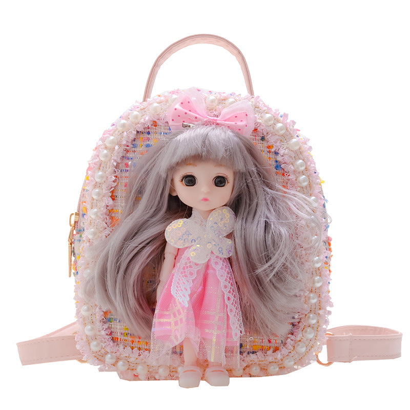 Children's Cute Fashionable Fashion Multipurpose Princess Children's Shoulder Bags