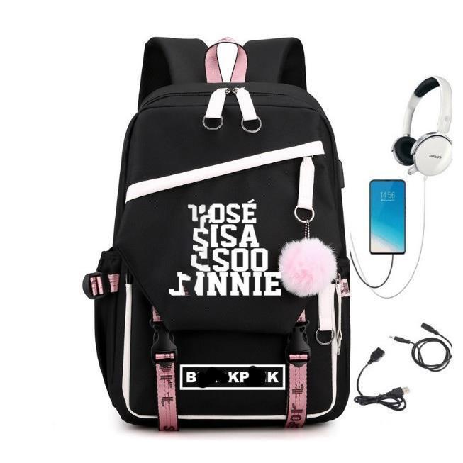 Park Kim Starry Sky Korean Style Backpacks