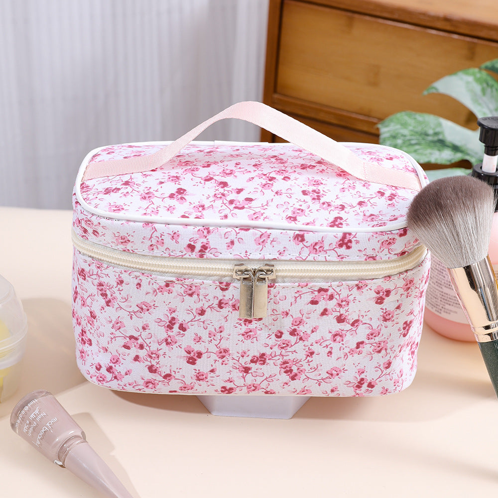 Makeup Portable Simple Square Cosmetics Storage Cosmetic Bags