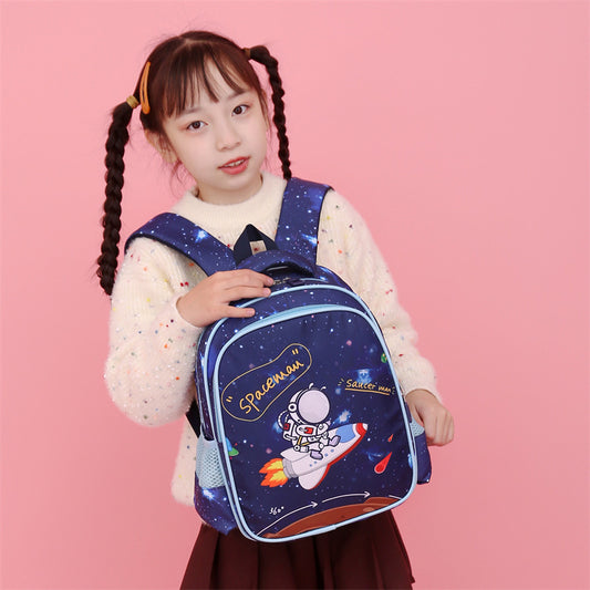 Children's Cute Cartoon Unicorn Boy Portable Burden Kindergarten School Bags