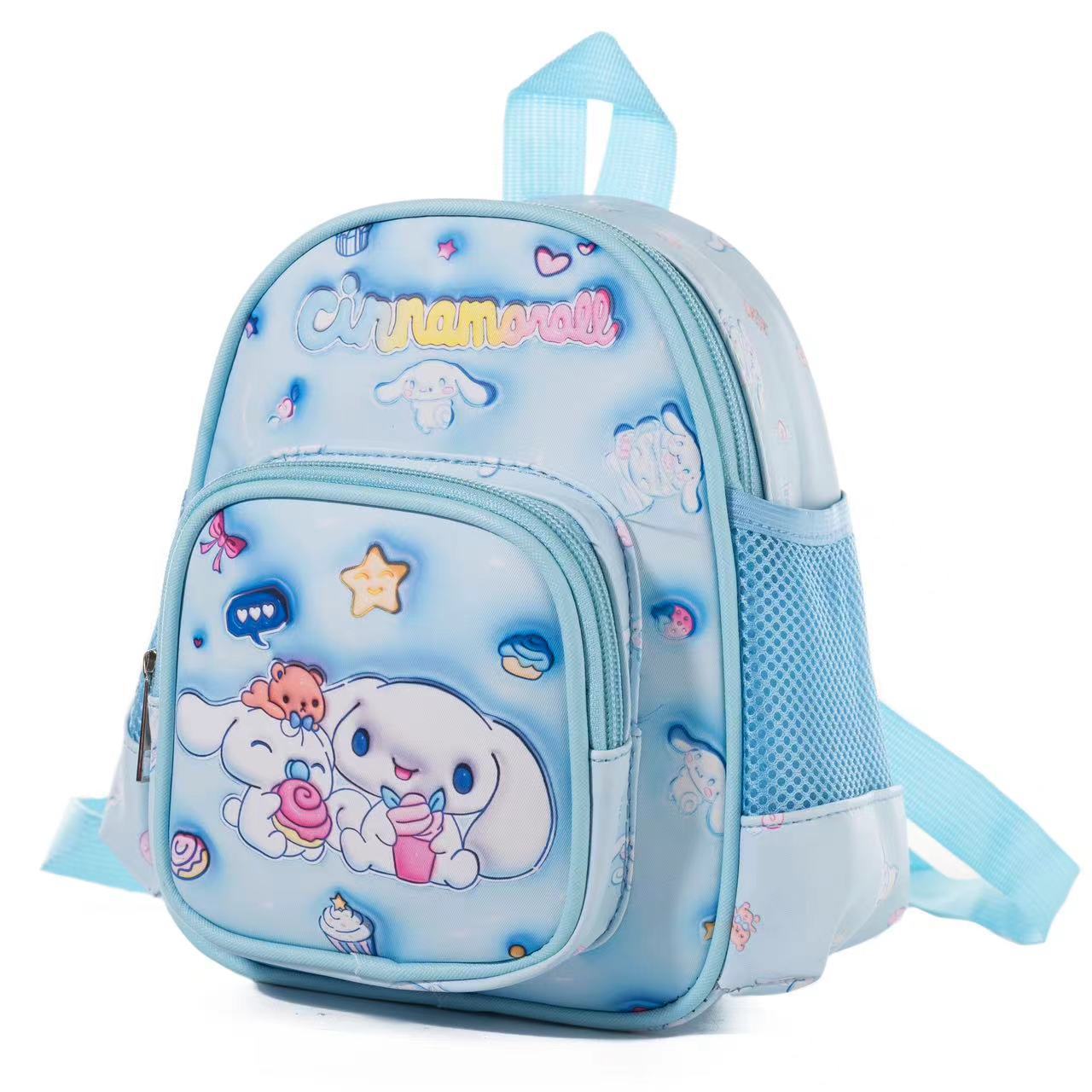 Children's Cartoon Leather Waterproof Clow Melody Big Kindergarten School Bags