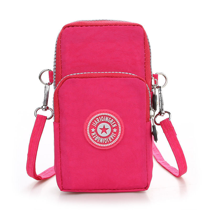 Women's Zipper Wrist Small Halter Mobile Big Phone Bags