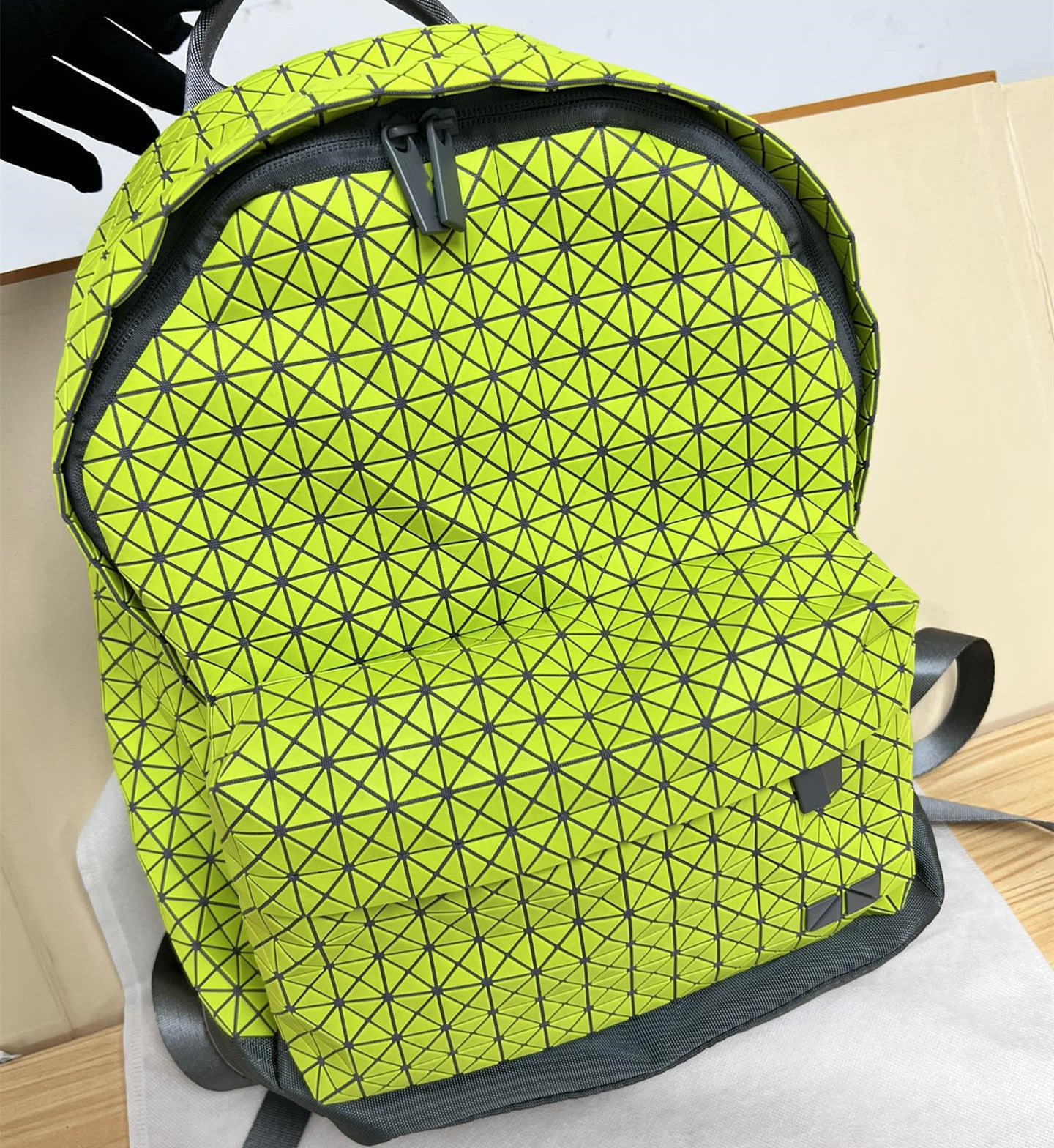 Original Rhombus Silicone Commuter Large Capacity Backpacks