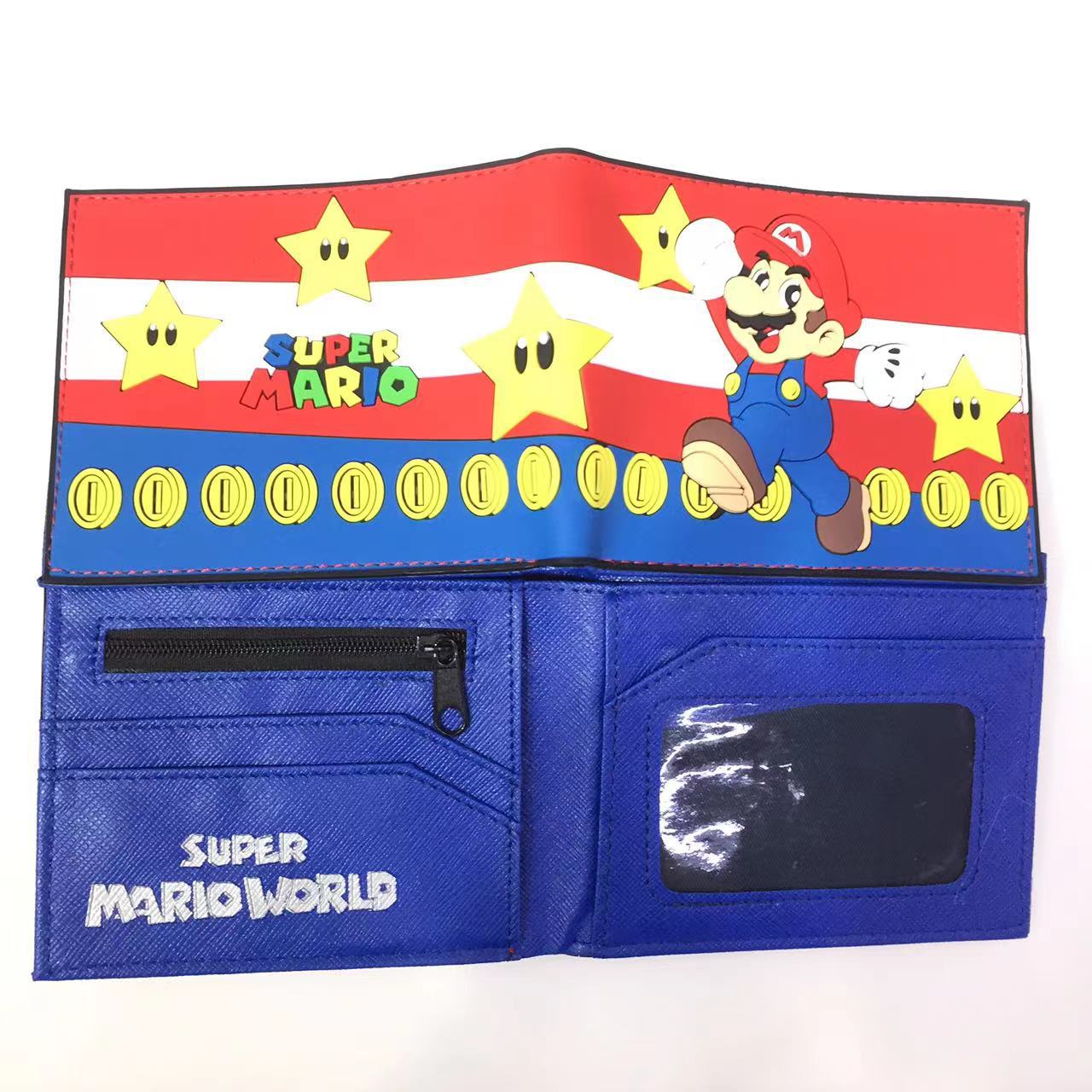 Super Mary Game Anime Peripheral Mario Coin Purses