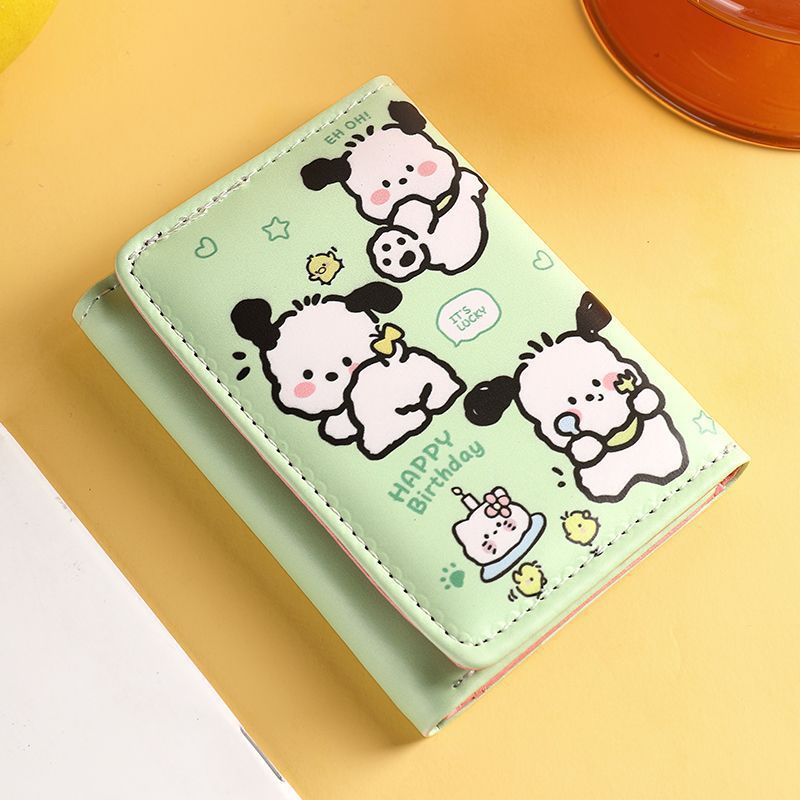 Durable Small Versatile Short Design Cute Ladies Wallets