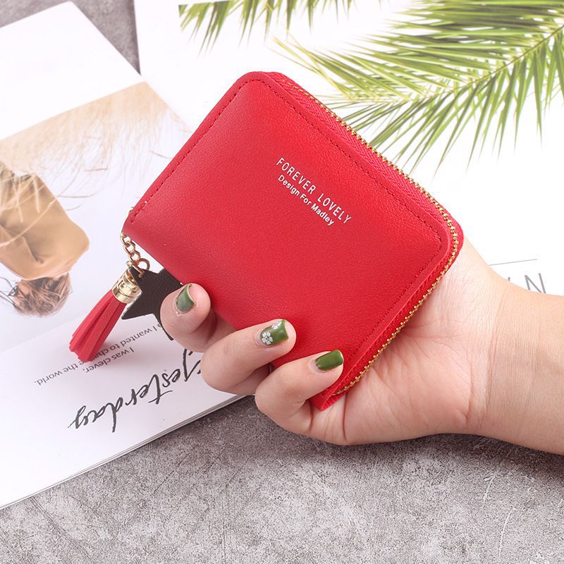 Short Tassel Little Star Female Cute Ladies Wallets