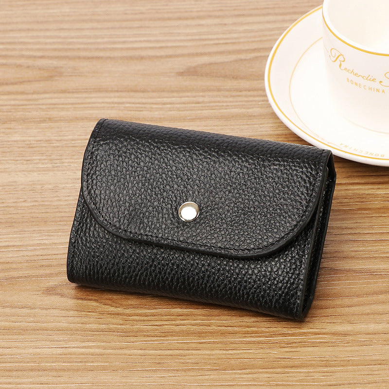 Women's & Men's Authentic Leather Tactile Feel Mini Small Soft Zero Coin Purses