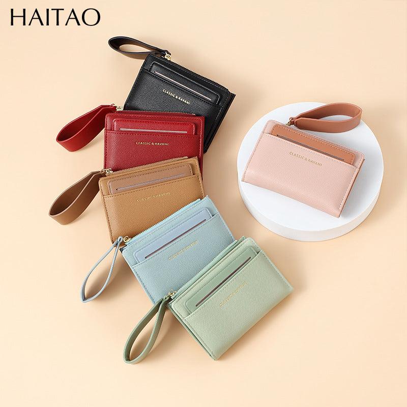 Women's Short Style High Sense Spring Simple Coin Purses