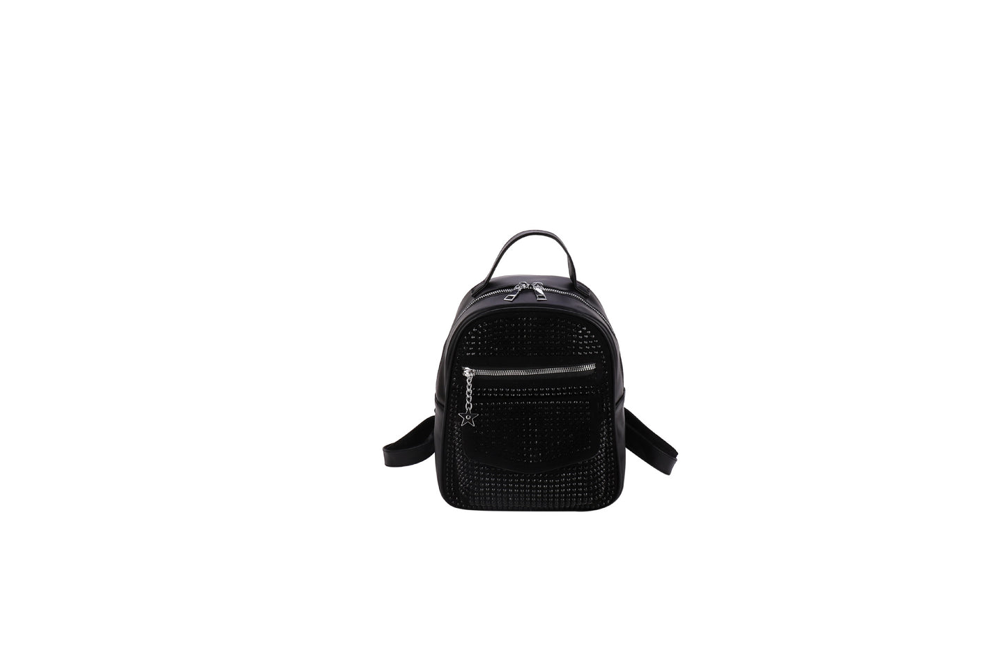 Women's Rhinestone Simple Versatile Large Capacity Backpacks